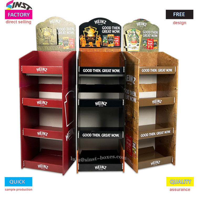 L'esposizione della salsa è disordinata e inefficiente? L'espositore multistrato per salsa di pomodoro ti aiuta a 