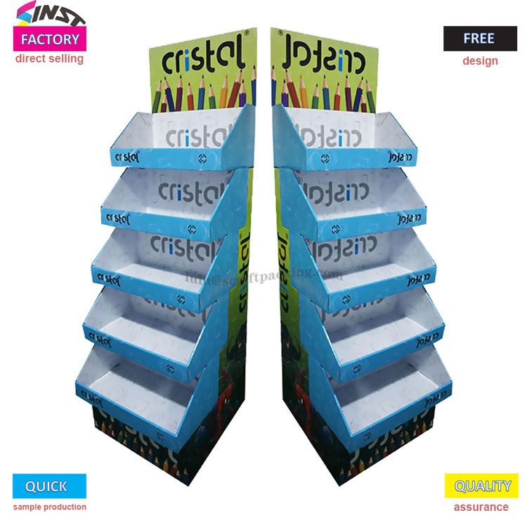 Non c'è evidenziazione nella visualizzazione delle penne colorate? Questo espositore colorato con penna attira l'attenzione dei clienti a colpo d'occhio!