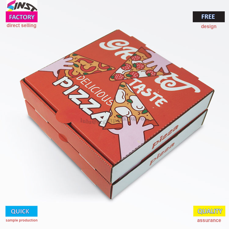 La scatola della pizza sta diventando un 