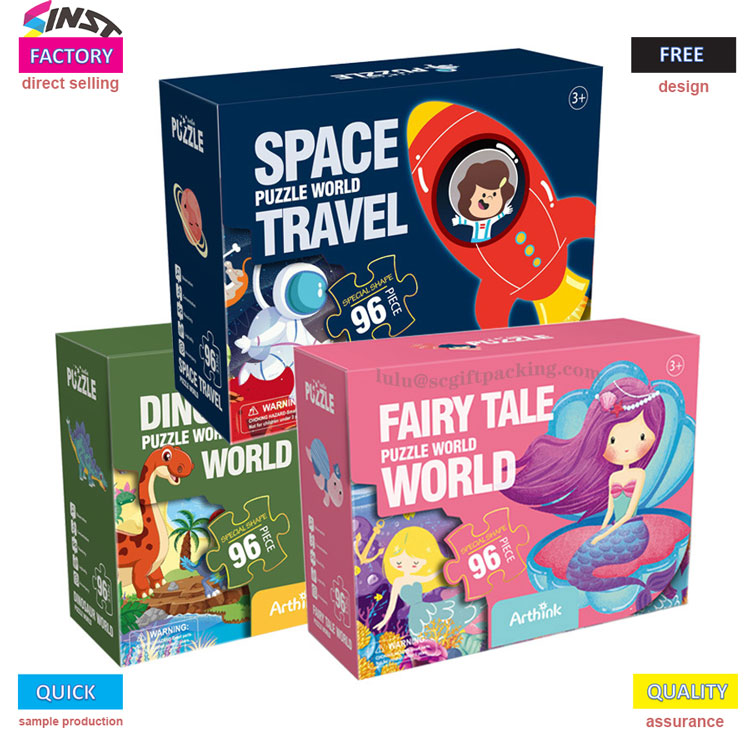 Perché genitori e bambini si affrettano ad aprire questa confezione regalo puzzle?