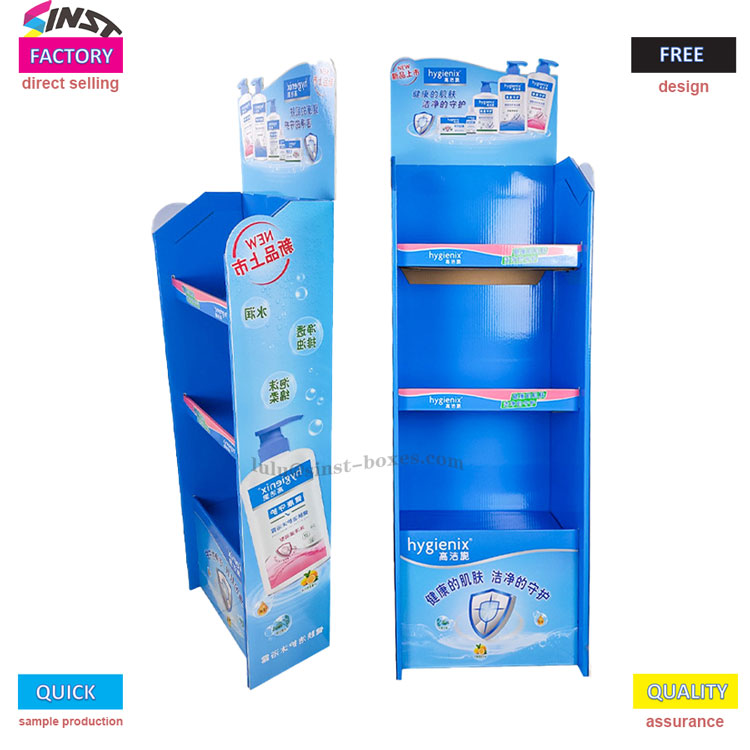 espositore per gel doccia